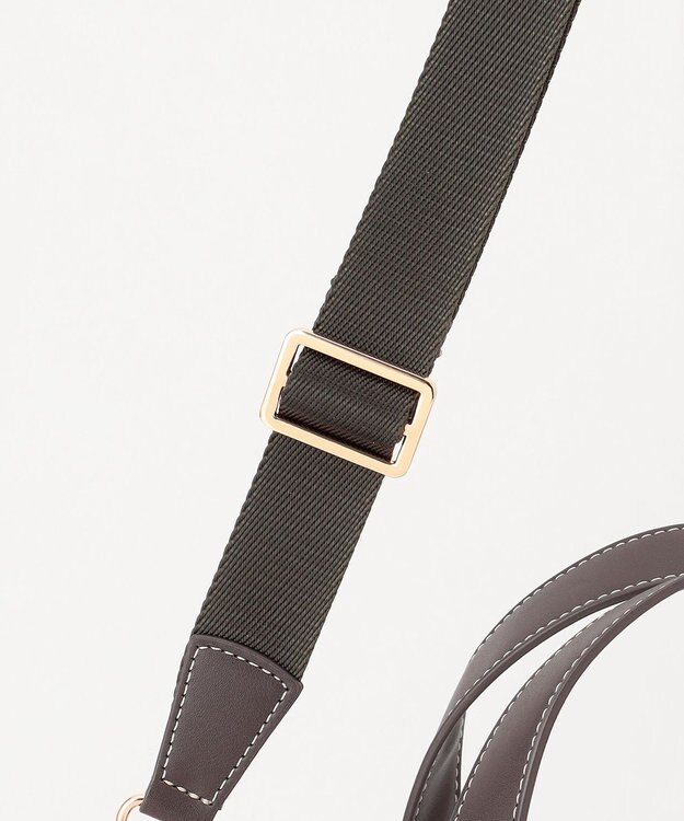 LA BAGAGERIE ベルテッド2WAYミニトート グレー