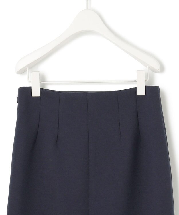 ICB 【洗える・WEB限定カラーあり】コンパクトダブルフェイス スカート ネイビー系［WEB限定］