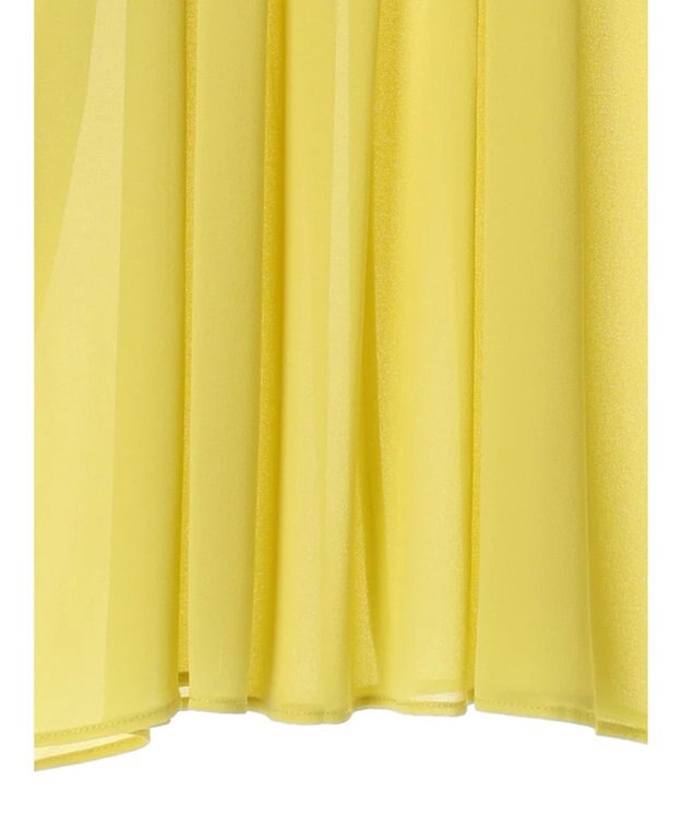 Green Parks AnriettMusee ボリュームシアーブラウス Lime Green