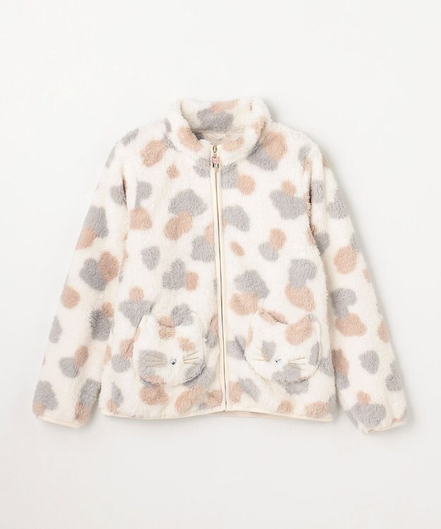 ANY KIDS 【ドッキング可能】ネコボアブルゾン ミケネコ