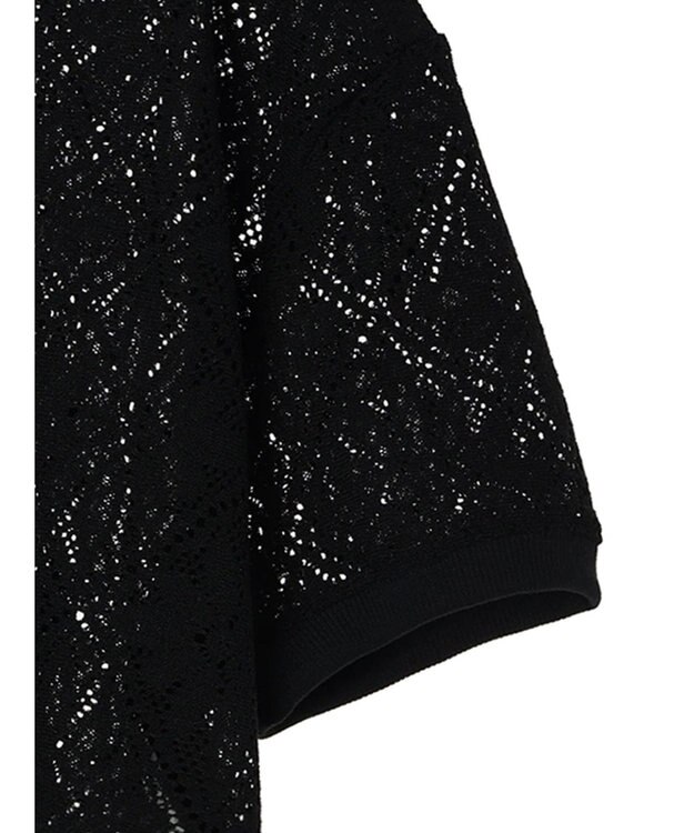 earth music&ecology レースプルオーバー Black