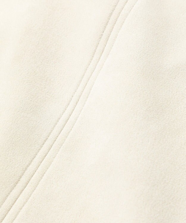 Green Parks なめらかタッチスウェード調ジャンパースカート Ivory