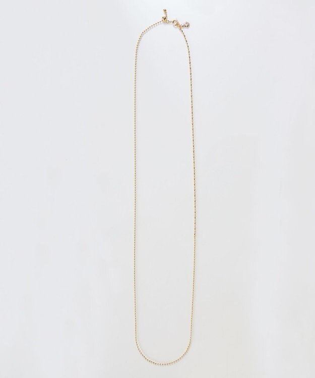 Phoebe 【金属アレルギー対応】リンキーデザインロングチェーンネックレス　ゴールド　ニッケルフリー ゴールド