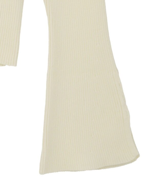 CRAFT STANDARD BOUTIQUE ヘンリーネック袖フレアプルオーバー Off White