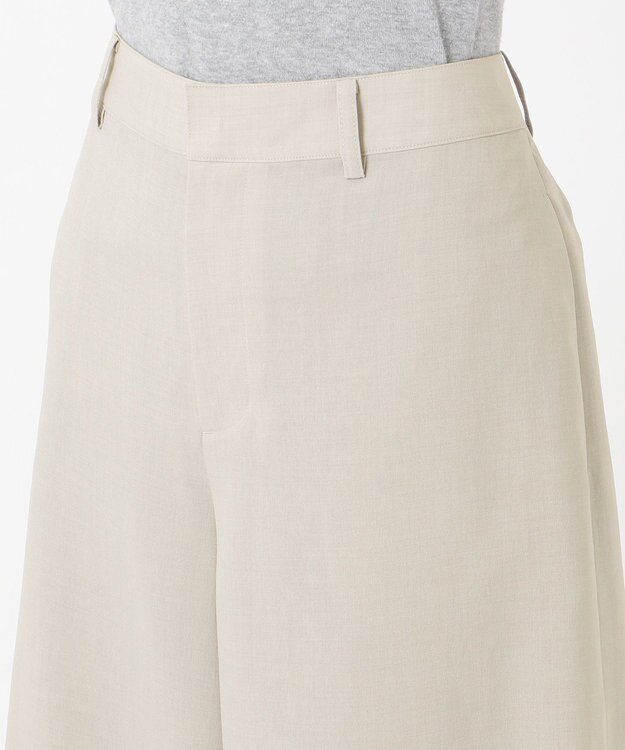 J.PRESS LADIES 【洗える】シックアンドシンボイル パンツ ベージュ系