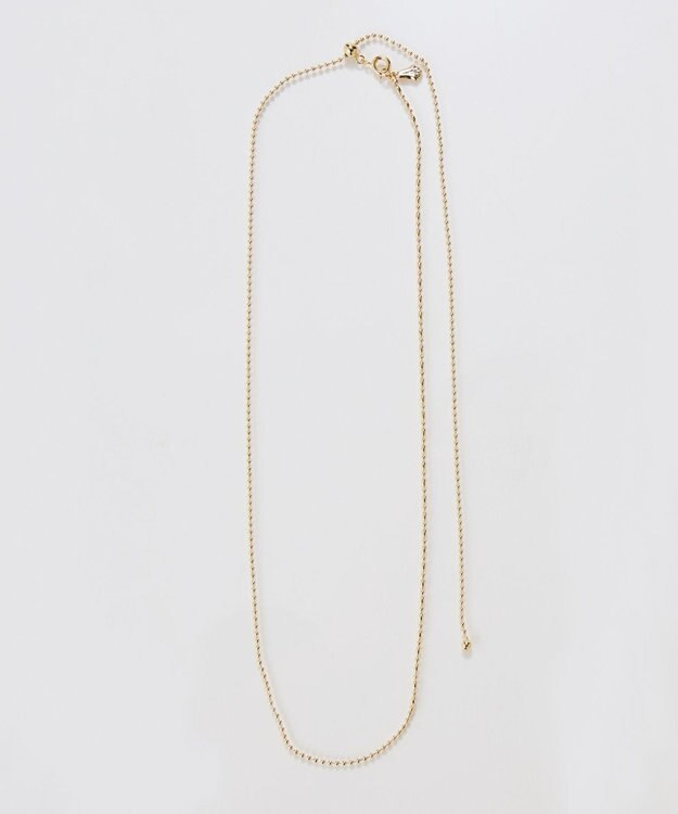 Phoebe 【金属アレルギー対応】リンキーデザインロングチェーンネックレス　ゴールド　ニッケルフリー ゴールド