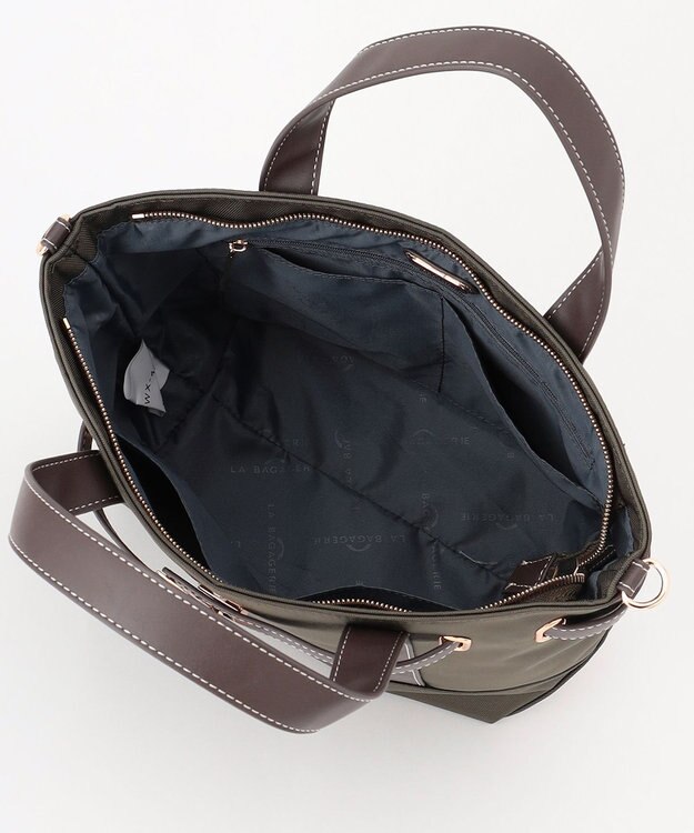 LA BAGAGERIE ベルテッド2WAYミニトート グレー