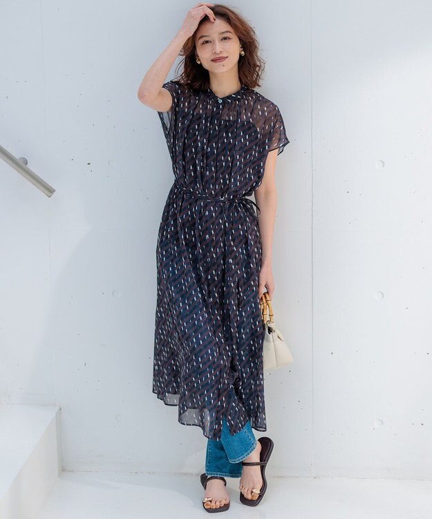 23区 【CLASSY.6月号掲載】23区DENIM ボーイフィット パンツ ウォッシュドブルー系