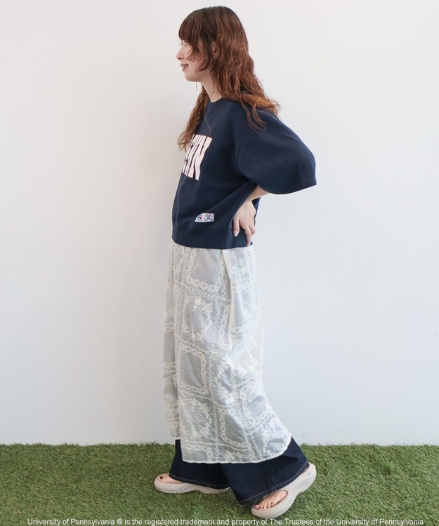 AMERICAN HOLIC 【RUSSELL×PENN】半袖スウェット Navy