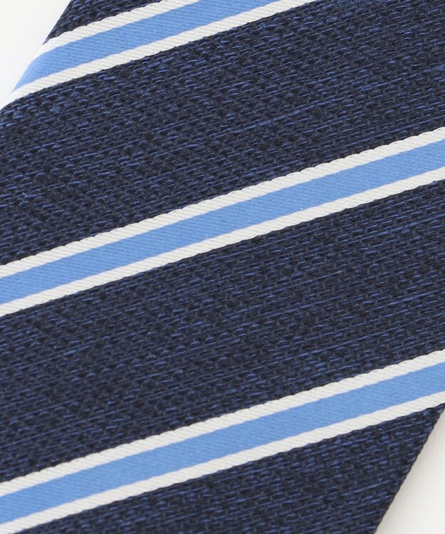 KASHIYAMA KASHIYAMAオリジナル【JAPAN MADE】レジメンタルネクタイ ブルー