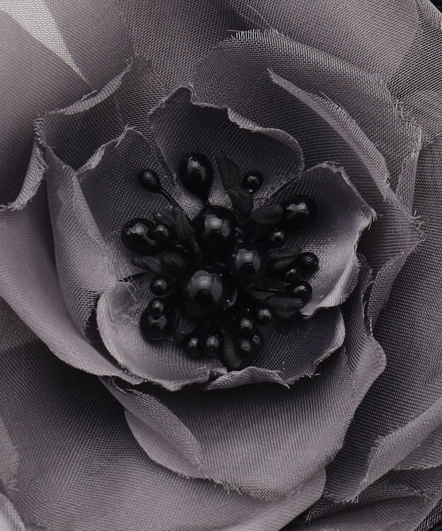 TOCCA ATELIER SENKA SHEER FLOWER COSAGE コサージュ ライトグレー系