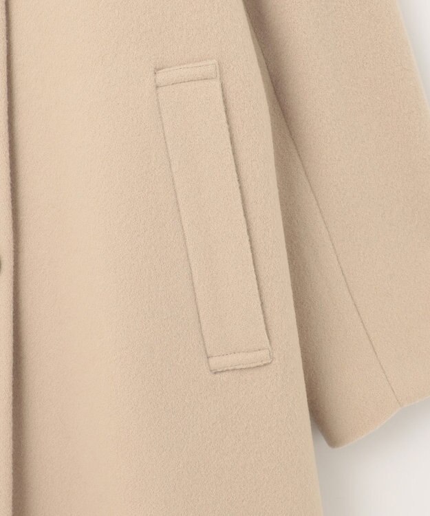 組曲 ライトビーバー トレンチライク ロングコート ベージュ系