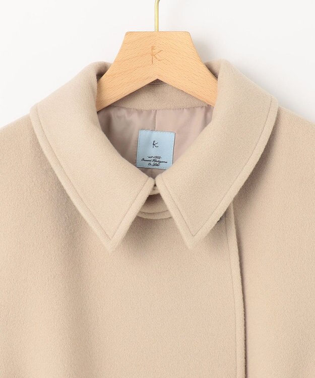 組曲 S ライトビーバー トレンチライク ロングコート ベージュ系