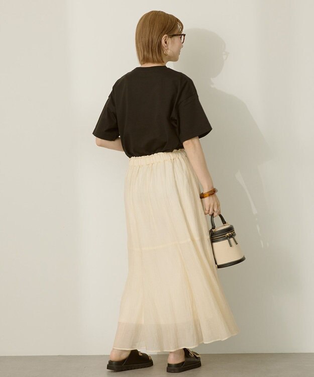 AMERICAN HOLIC シアースカート Ecru