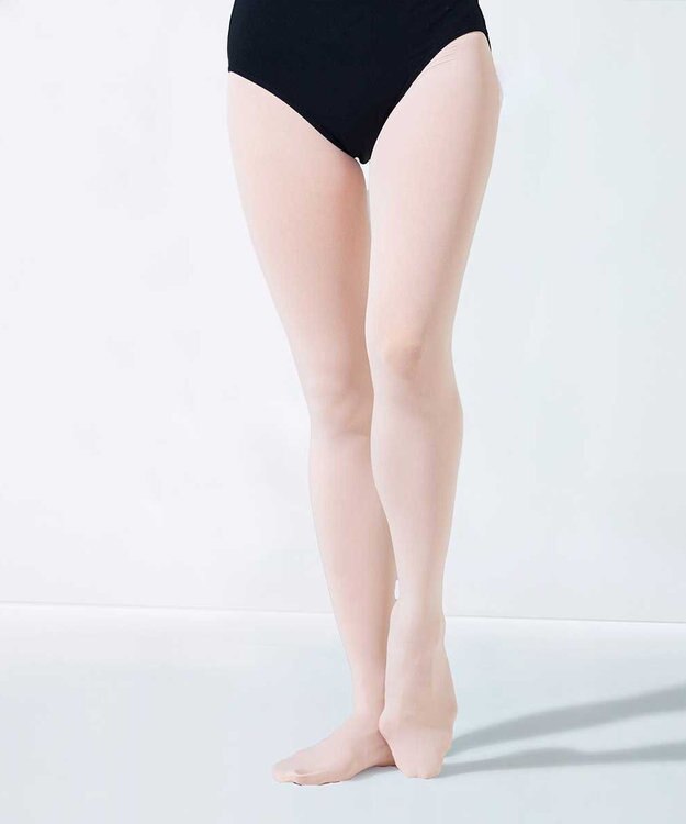 Chacott クールタイツ（穴あき）キシリトール加工 ロイヤルピンク