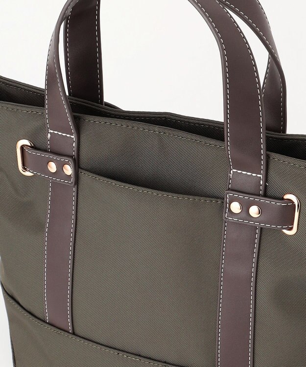 LA BAGAGERIE ベルテッド2WAYミニトート グレー