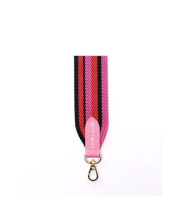A.D.M.J. 【別売り】イタリアンテープショルダーストラップ(レギュラー/107cm) FUXIA/USUBENI