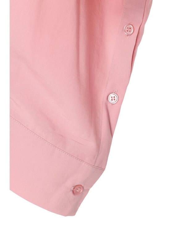 earth music&ecology ビッグポケットショートシャツ Light Pink