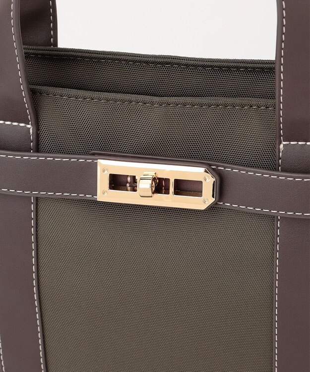 LA BAGAGERIE ベルテッド2WAYミニトート グレー