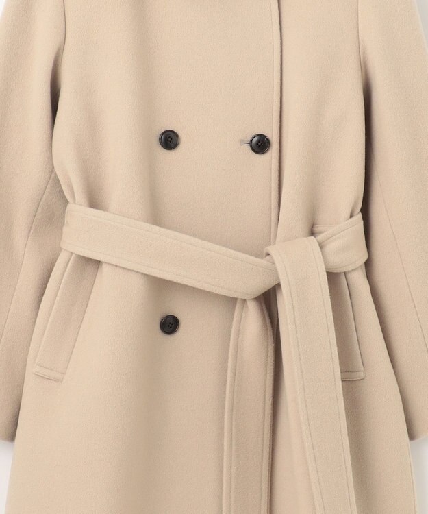 組曲 ライトビーバー トレンチライク ロングコート ベージュ系