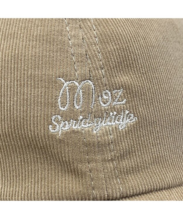 林八百吉商店 moz  コーデュロイキャップ ベージュ