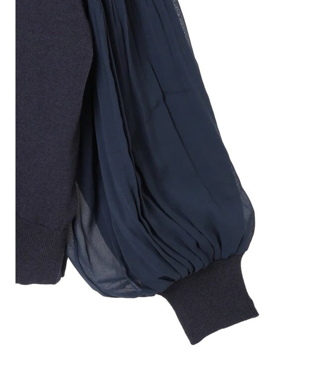 earth music&ecology マジョリカニットプルオーバー Navy