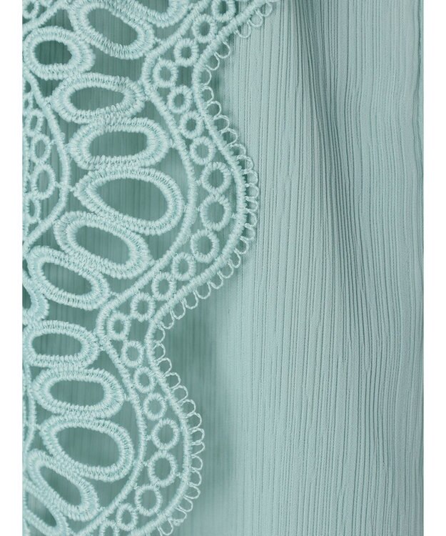 Green Parks ・ＥＬＥＮＣＡＲＥ　ＤＵＥ　イロイロレースブラウス Green