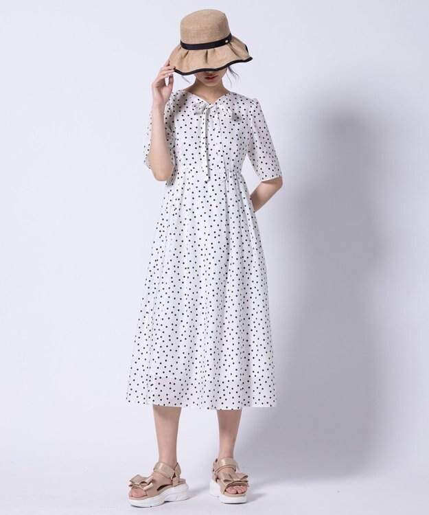 TOCCA 【00サイズあり・接触冷感・洗える】RAINY MORNING ドレス ホワイト系5