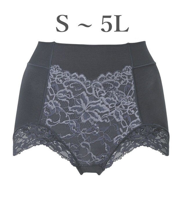 BRADELIS New York 【BRADELIS NewYork peace】ビューティフルヒップショーツ25 ブラデリス 選べるデザイン 補整下着 補正 深め ショーツ ロイヤルグレー