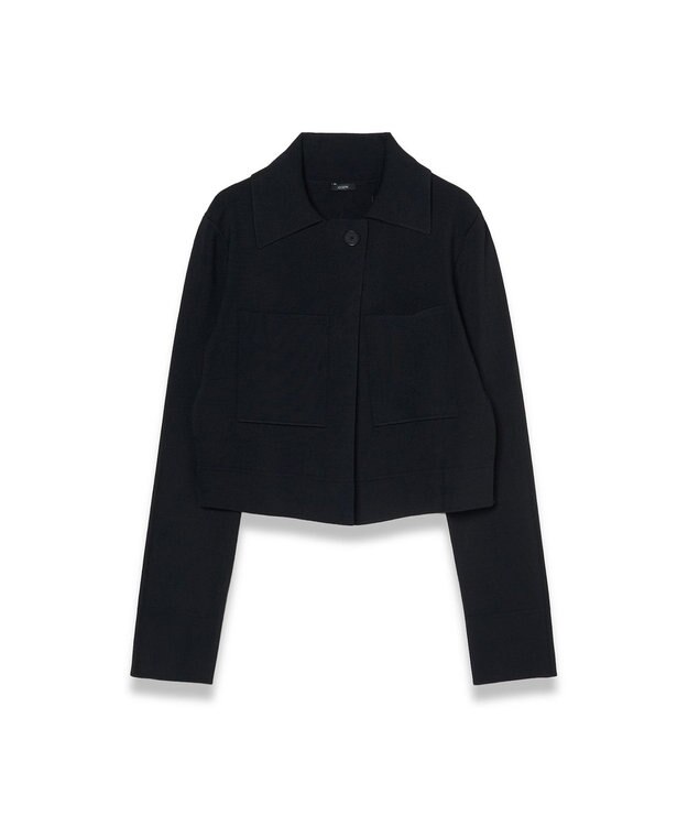 JOSEPH ミラノ　ボクシーショートジャケット Black