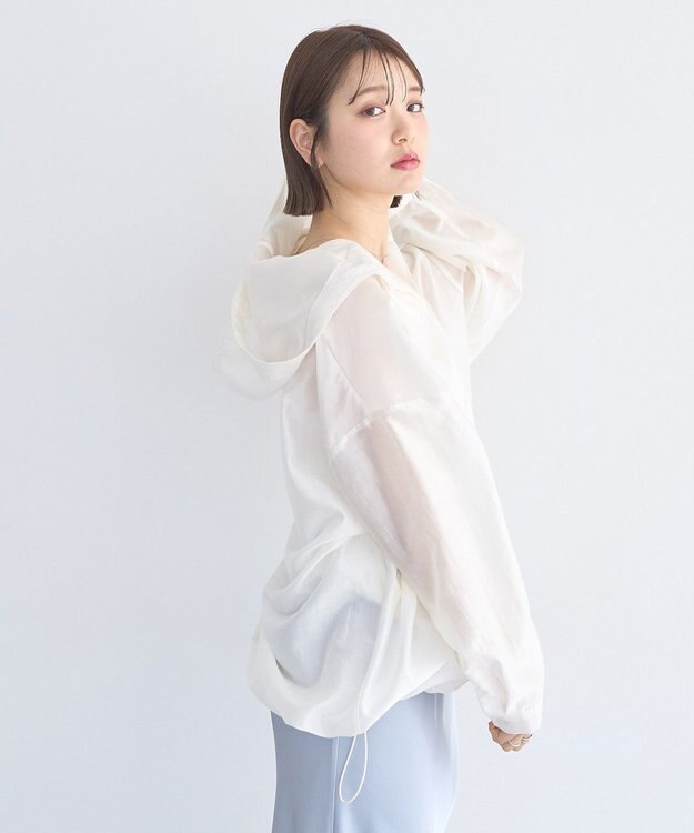 earth music&ecology アノラックフーディ Off White