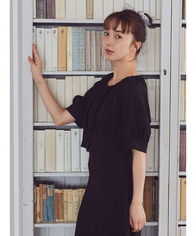 earth music&ecology ジャガードプルオーバー Black