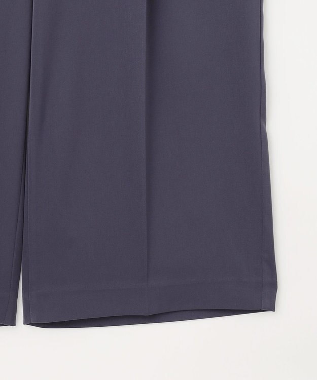 ANY SIS 【洗える】ティアードトップス×ワイドパンツSET スモーキーブルー