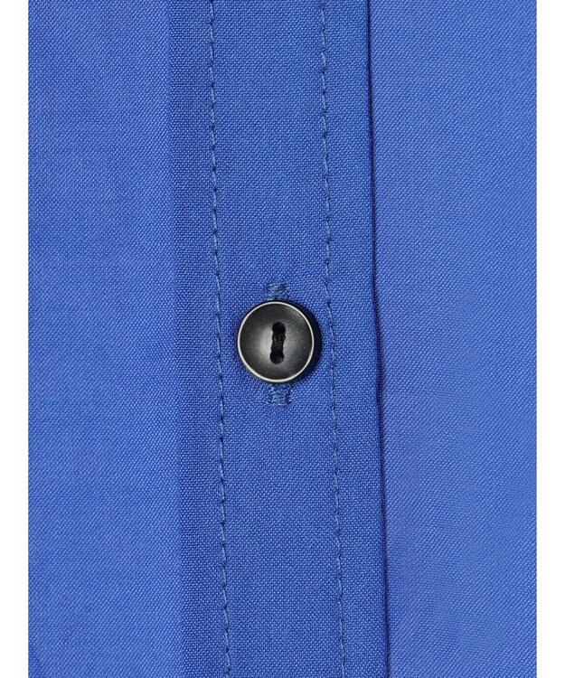 earth music&ecology シアーボーイズライクシャツ Royal Blue