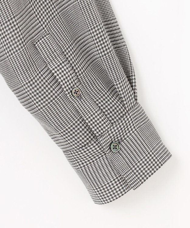 自由区 【SHIHOさん着用】TWハイツイストビエラタックディテール ブラウス グレンチェック