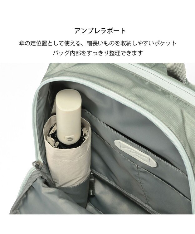 ACE BAGS & LUGGAGE W&.Day/Night モルテルン ラウンドリュック A4サイズ 14.0インチPC収納 20492 ダブルアンド セージグレー