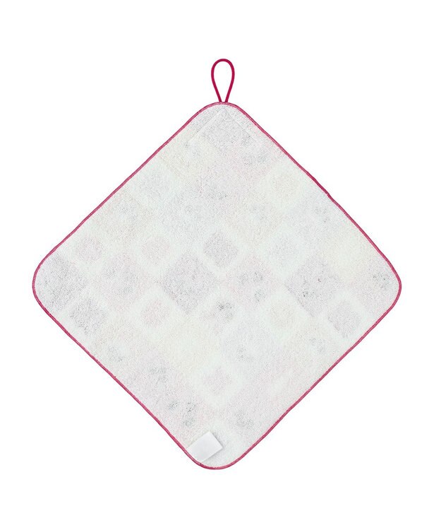 MIKI HOUSE HOT BISCUITS 【ミキハウス】 ループつきタオル ピンク