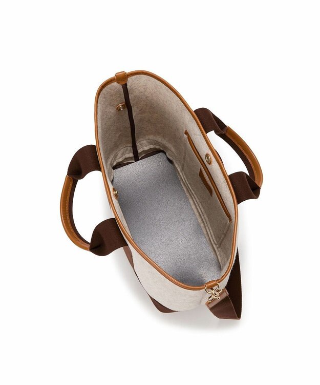 TOPKAPI 【Breath TOPKAPI】イタリアンフェルト ショルダー付 A4 トートバッグ L ベージュ