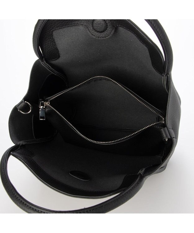 UNBILLION カシュカシュ cachecache / 通しハンドル2wayフラップトート ブラック