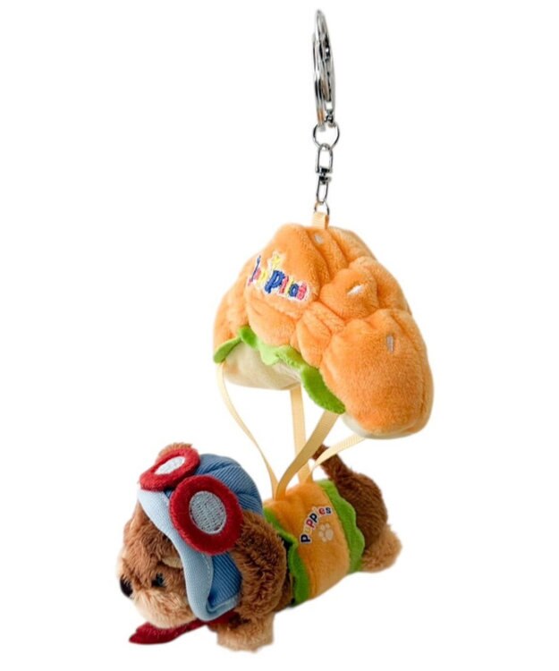 WEGO パイロットドッグぬいぐるみキーホルダー 柄3