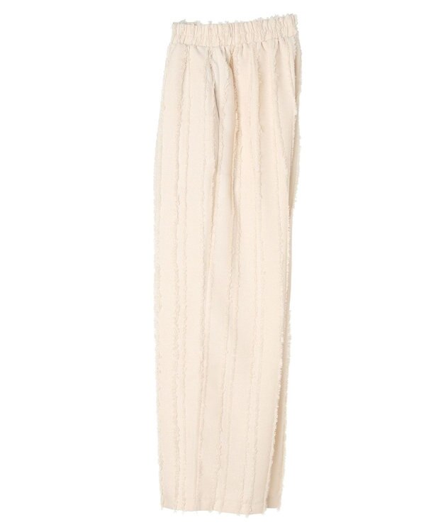 Green Parks ・ＡＮＤ　ＳＥＡＲＣＨ　フリンジストライプパンツ Ivory