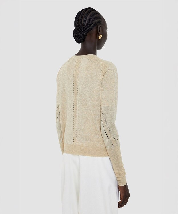 JOSEPH ルレックスニット　カーディガン Gilt