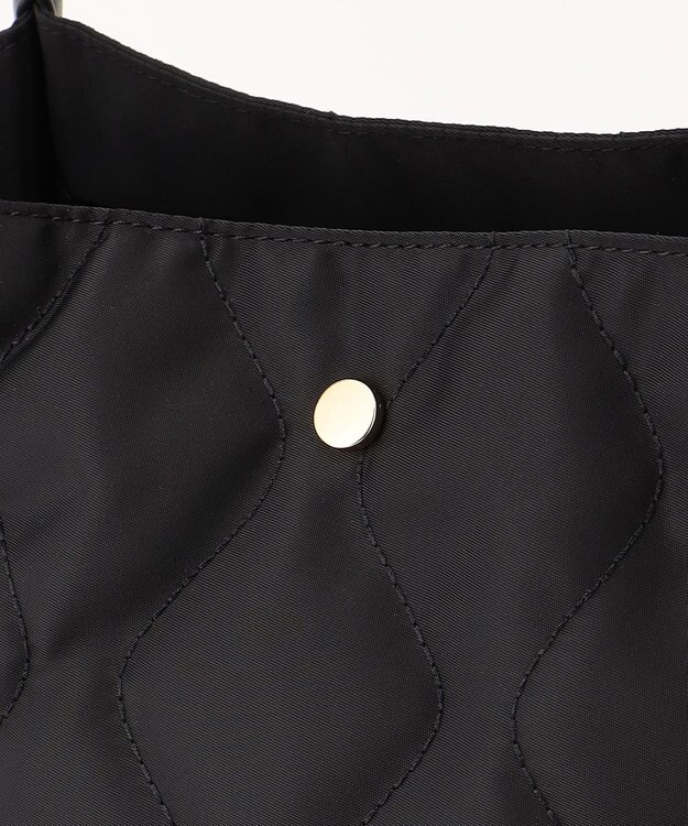 LA BAGAGERIE 【MONICA】キルティングトートバッグ ブラック