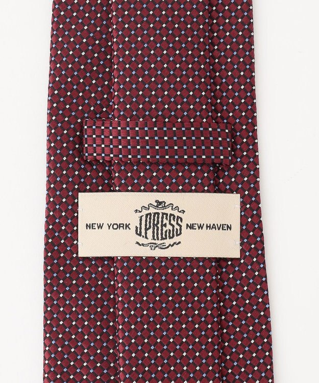 J.PRESS MEN 【GEOMETRIC JACQUARD COLLECTION】ジオメトリックジャガード ネクタイ ワイン系7