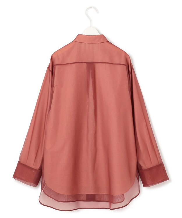 ICB 【洗える】オーガンコンビシャーティング フラミンゴ系