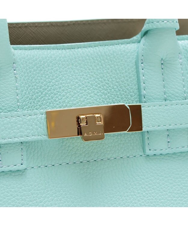 A.D.M.J. 【牛革】モーツァルト/前金具付トート24cm(Dカン＋) CLOUD