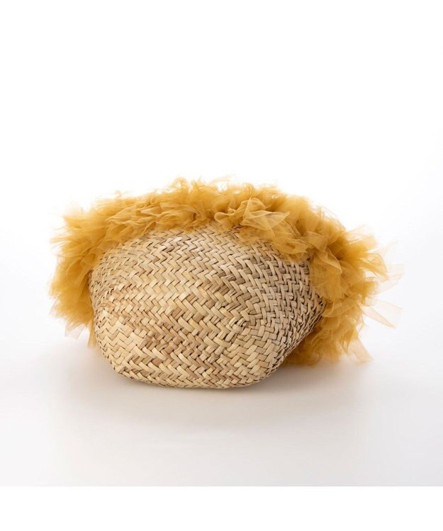 UNBILLION カカトゥ kakatoo / チュールフリンジカゴバッグ イエロー