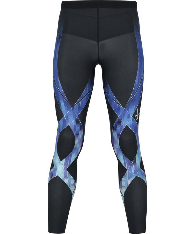 CW-X 【MEN】 スポーツタイツ 下半身フルサポート ジェネレーターモデル2.0 吸汗速乾 抗菌防臭 HZO699 /ワコール サックス