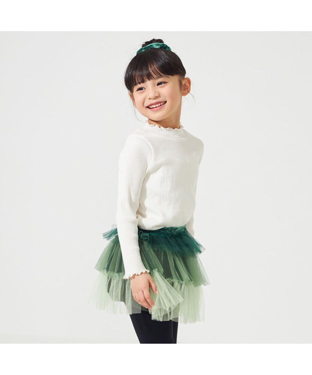 Chacott tutu skirt (kids) ボトルグリーン