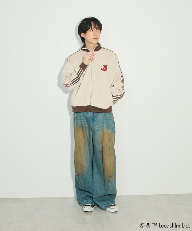 Green Parks ＳＴＡＲ　ＷＡＲＳ／トラックジャケット Beige